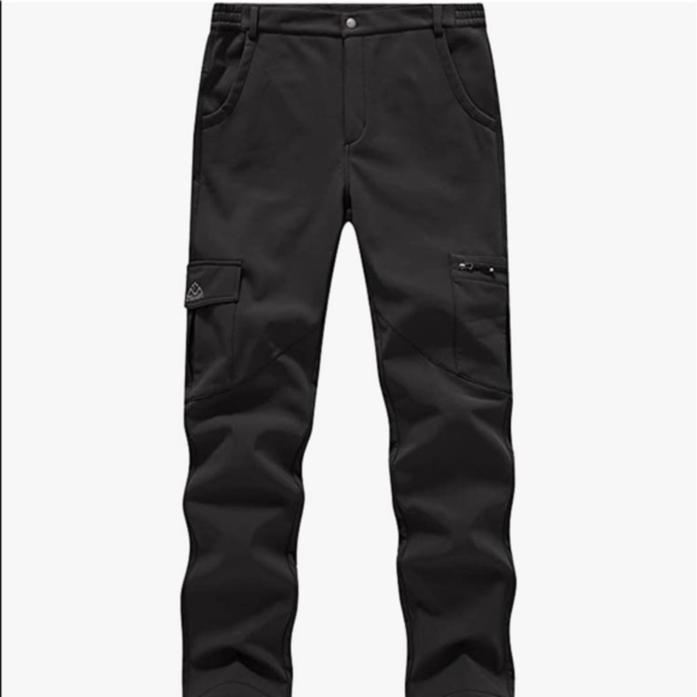 Men's Hiking Pants Lightweight Water Resistant Cargo Pant Quick Dry 6 Pockets
